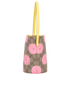 Printed GG Bucket Bag, &pound;350, Handbags, Beige, Canvas, Bottom view